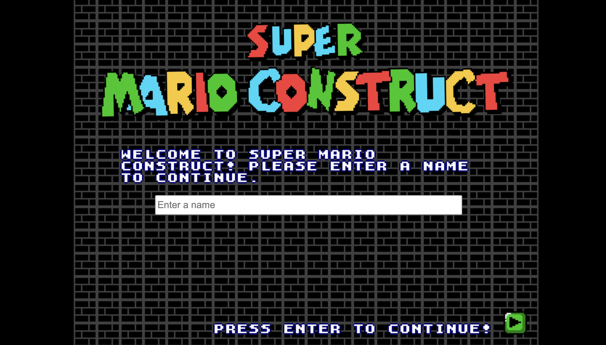 Super Mario Construct